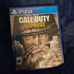 Call‎ of Duty WWII PS4 Game Sledgehammer Activision Shooter M Rated
